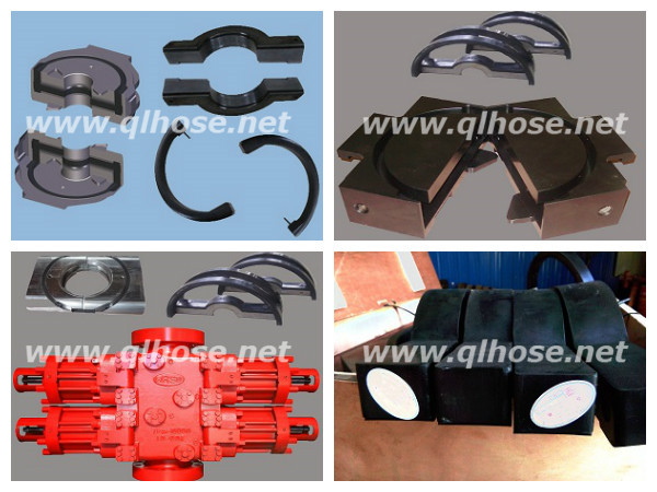 闸板防喷器胶芯